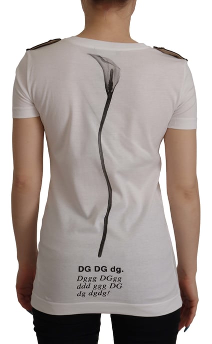 Camiseta Gráfica de Flores Dolce Gabbana Tsh7843 - Image 2