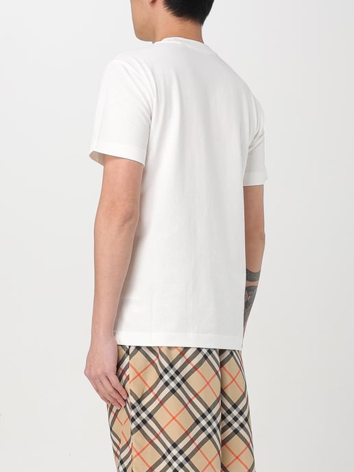 Camiseta de algodón con logo en el pecho - Image 3