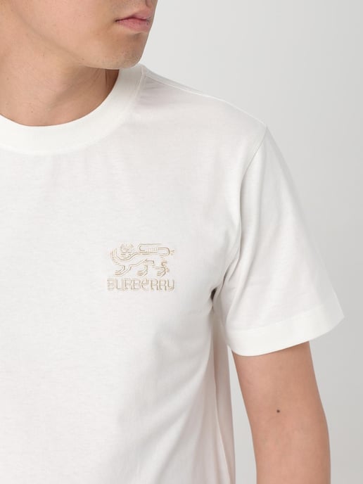 Camiseta de algodón con logo en el pecho - Image 5