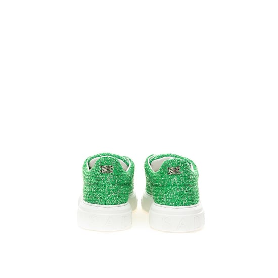 Zapatilla Kick de Casadei Verde Brillante - Image 3