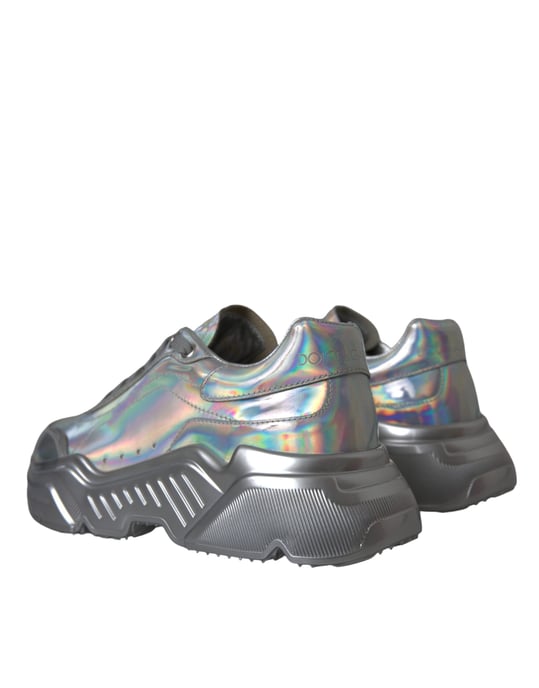 Zapatillas Portofino de Cuero Metálico - Image 4
