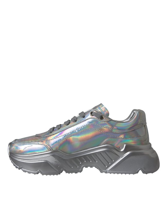 Zapatillas Portofino de Cuero Metálico - Image 5