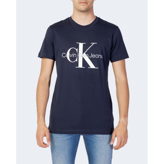 Camiseta Ck Logo de Manga Corta con Cuello Redondo - Image 4