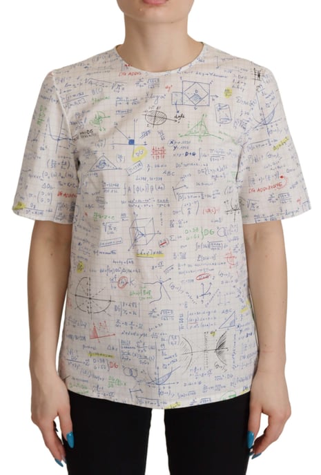 Camiseta con estampado matemático Dolce Gabbana - Image 1