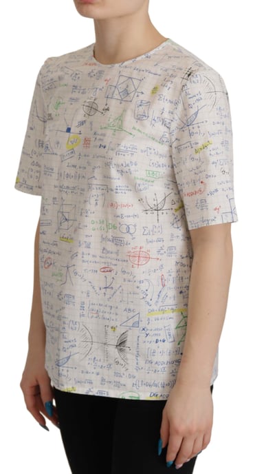 Camiseta con estampado matemático Dolce Gabbana - Image 4