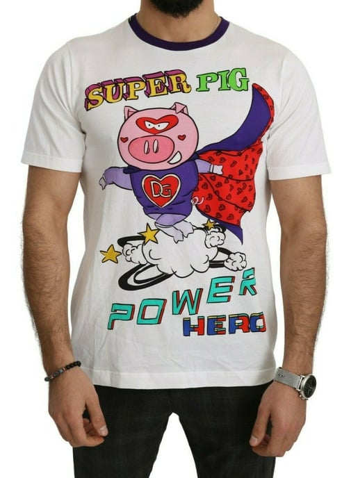 Camiseta Super Cerdo Poder Héroe - Image 1