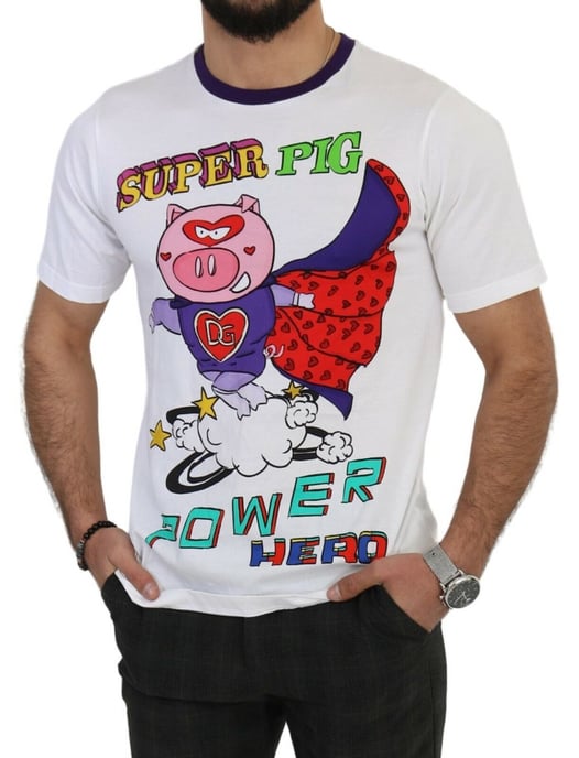 Camiseta Super Cerdo Poder Héroe - Image 5