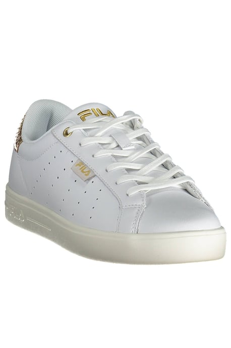 Zapatilla Court Deluxe Blanco y Dorado - Image 2