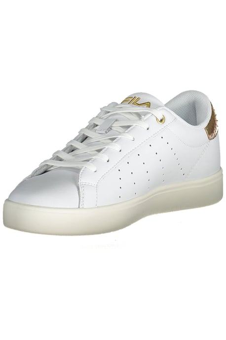 Zapatilla Court Deluxe Blanco y Dorado - Image 3
