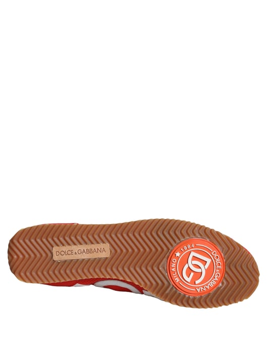 Zapatillas Dg de Cuero Rojo Estilo Casual - Image 6