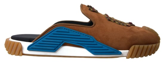 Mules de ante adornados Portofino - Image 1