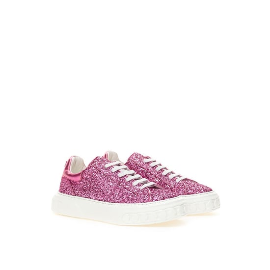 Zapatillas deportivas bajas con brillo - Image 2