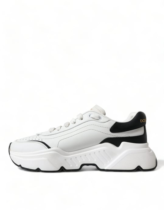 Zapatillas Portofino BlancoNegro de Piel - Image 5