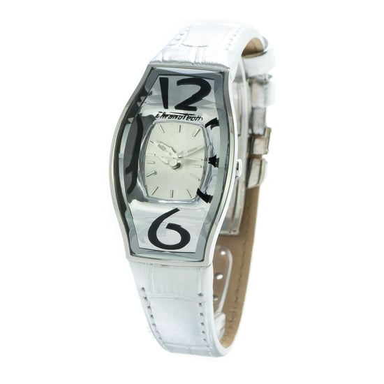 Chronotech 7932l52ac Correa de Cuero Blanca - Image 1
