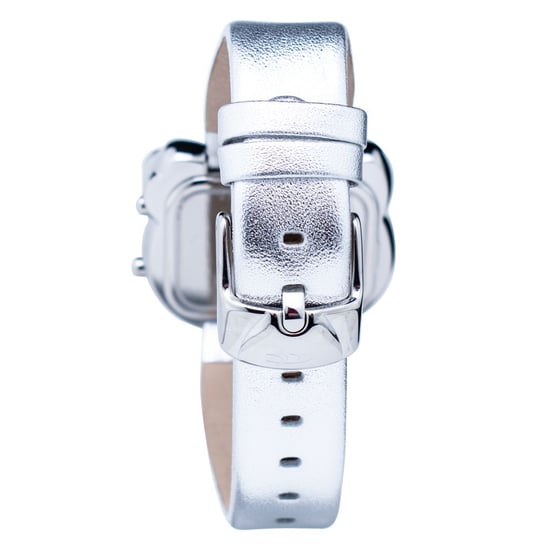 Reloj de Plata Hello Kitty con Acentos de Cristal en Forma de Lazo - Image 2