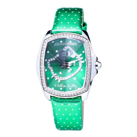 Reloj de Lunares Verdes Hello Kitty - Image 1