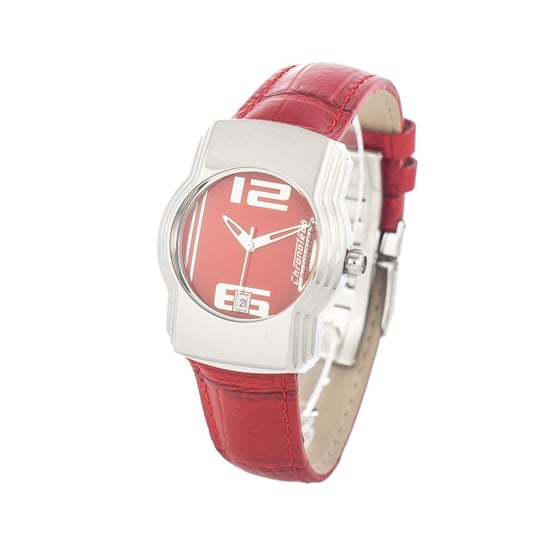 Reloj con Correa de Cuero Roja 7279 - Image 1