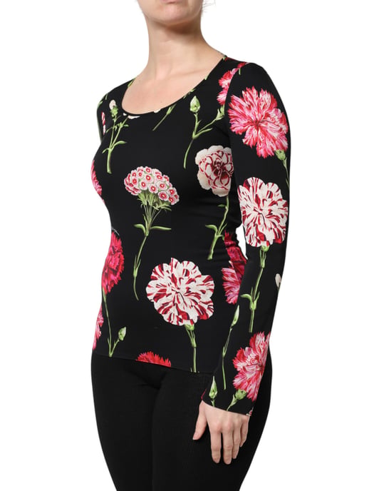 Blusa de mangas largas con estampado floral - Image 3