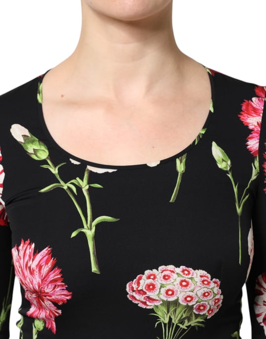 Blusa de mangas largas con estampado floral - Image 5