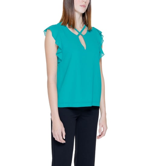 Blusa con Volantes y Cuello en V Ri14208200148ro - Image 3