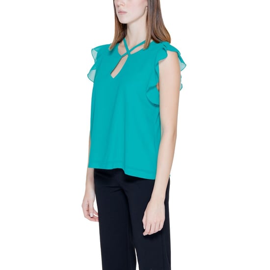 Blusa con Volantes y Cuello en V Ri14208200148ro - Image 4