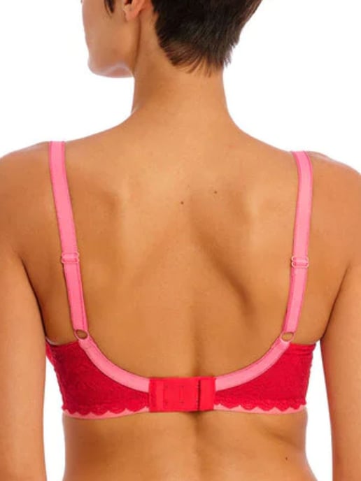 Offbeat Underwired Padded Half Cup Bra - Image 4
