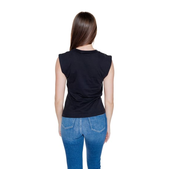 Top sin mangas con cuello redondo - Image 2
