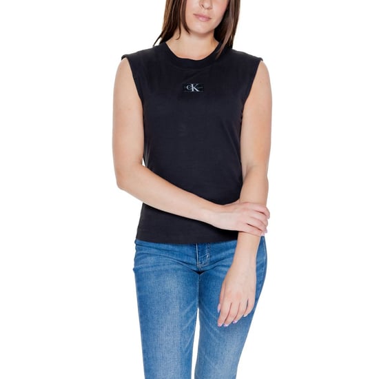 Top sin mangas con cuello redondo - Image 4