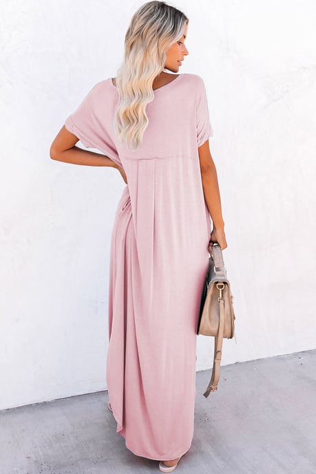 Vestido Maxi con Aberturas y Bolsillos - Image 3