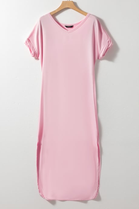 Vestido Maxi con Aberturas y Bolsillos - Image 4