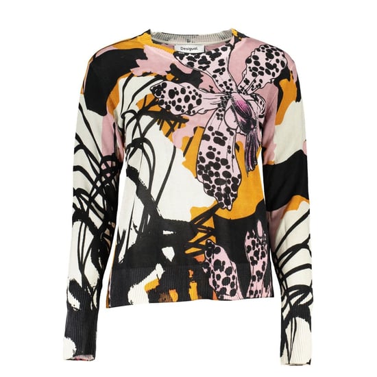 Suéter de punto con estampado de orquídeas Modelo De29212 - Image 1