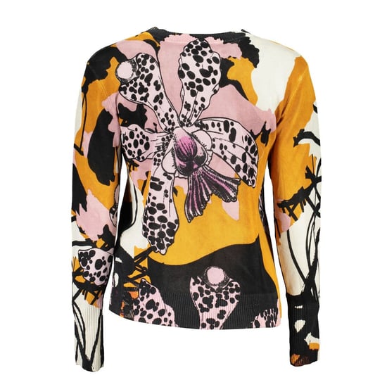 Suéter de punto con estampado de orquídeas Modelo De29212 - Image 2