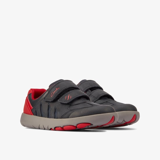 Zapatos Rex Play K Navy/Rojo Lea - Image 4