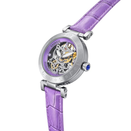 Reloj automático Empress Theodora con correa de cuero - Image 3