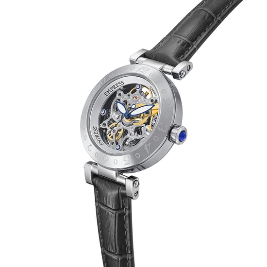 Reloj automático Empress Theodora con correa de cuero - Image 3