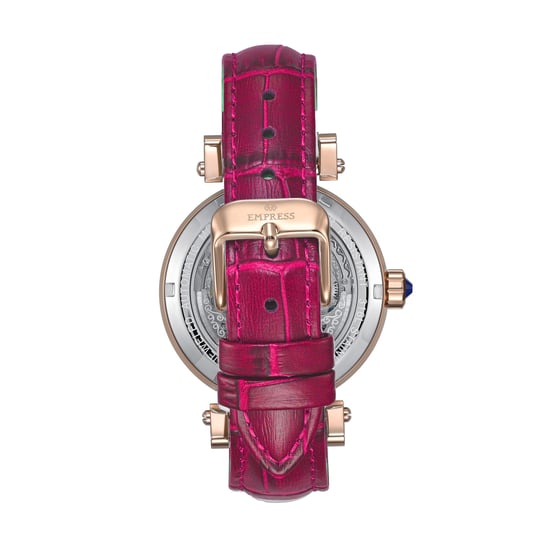 Reloj automático Empress Theodora con correa de cuero - Image 2