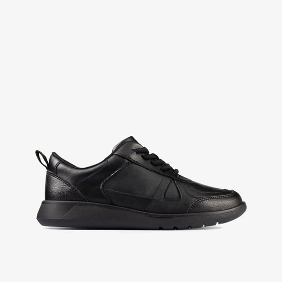 Zapatos de cuero negro Scape Track K - Image 1