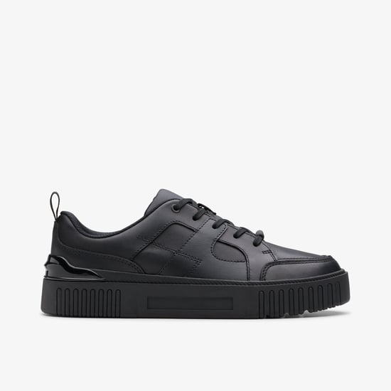 Zapatos de Cuero Negro Oslo Flare Y - Image 1