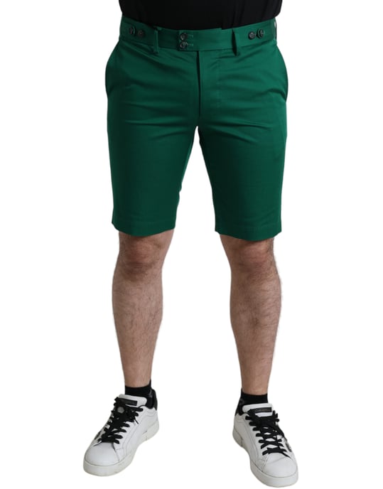 Pantalones Cortos Verdes de Fit Clásico - Image 1