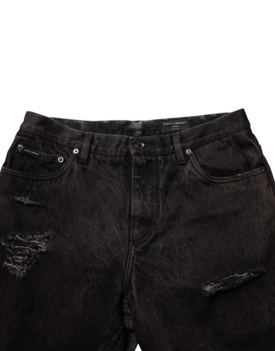Pantalones Cortos de Mezclilla Desgastados y Rasgados - Image 5