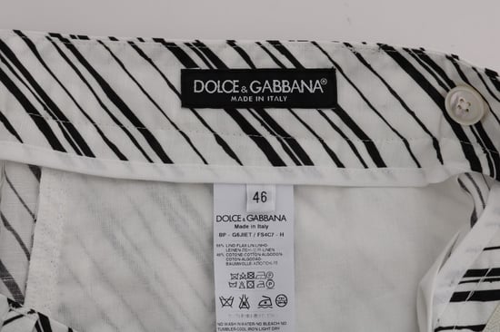 Pantalones Cortos Casuales Rayados - Image 6