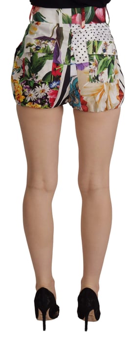 Shorts de Parchwork Floral Ajuste Relajado - Image 2
