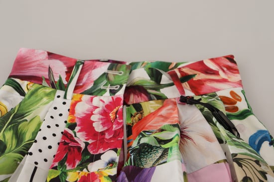 Shorts de Parchwork Floral Ajuste Relajado - Image 4
