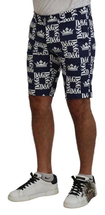 Pantalones Cortos con Estampado Crown Estilo Verano - Image 2