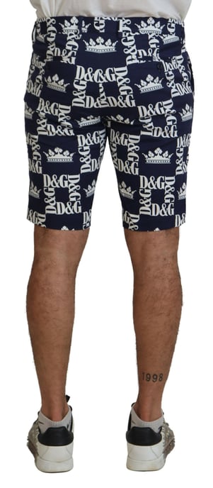 Pantalones Cortos con Estampado Crown Estilo Verano - Image 3