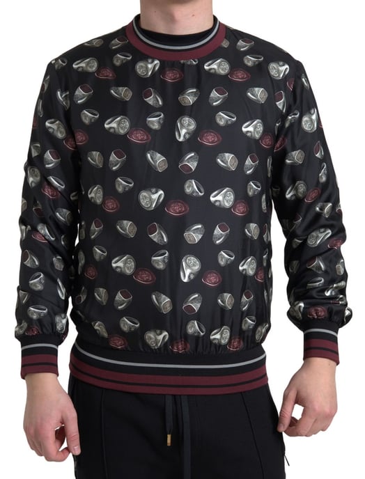 Sudadera con estampado de anillos Modelrings Print - Image 1