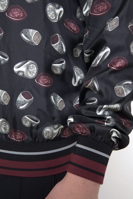 Sudadera con estampado de anillos Modelrings Print - Image 4