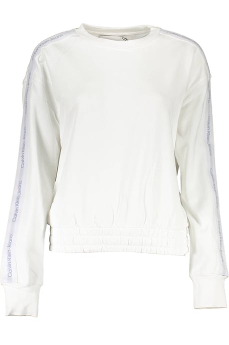 Sudadera con detalles de cinta en el cuello redondo - Image 1