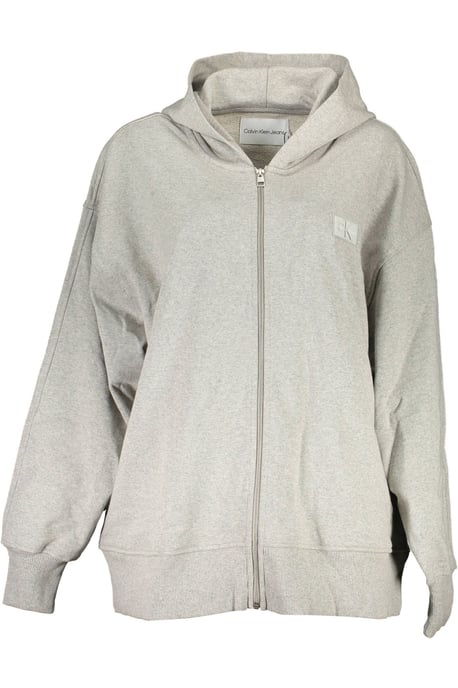 Sudadera con capucha de cierre y ajuste relajado - Image 1