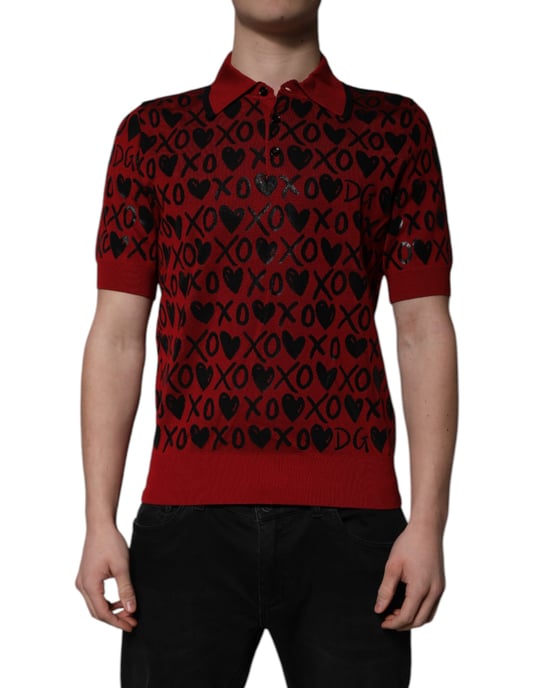 Camisa Polo de Manga Corta con Patrón Xoxo - Image 2